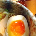 つけめん まさはる - 味玉も旨し❗️