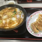 餃子の王将 - スタミナラーメン＆餃子(2021.1.10)