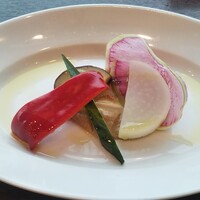 トラットリア グランボッカ - 野菜のバーニャカウダ