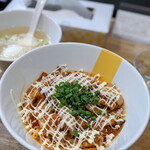 塩生姜らー麺専門店 MANNISH - 限定ギアラ辛味噌まぜそばはギアラクティカマグナム級☆