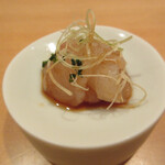 SOTO - オコゼ(岩瀬産):ポン酢、チャイプ、針生姜