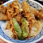 天ぷらふく西 禅と匠 - 江戸前穴子天丼