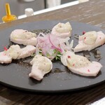 トリワイン ＰＩＫＯＳＨＨＨＵ - 新玉ねぎの豆乳パンナコッタ