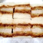 Nikuno Mansei - パンふわふわ　カツ柔らか　ソース少し甘めで美味しい