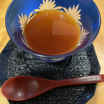 国分寺そば - 豆乳プディング　これは予想外の美味さでした！