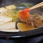 多満喜 - 貝のしゃぶしゃぶ