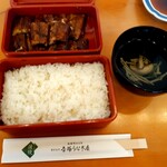 博多名代 吉塚うなぎ屋 - うな重5切れと肝吸い