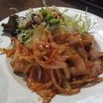 季さく - 豚生姜焼き