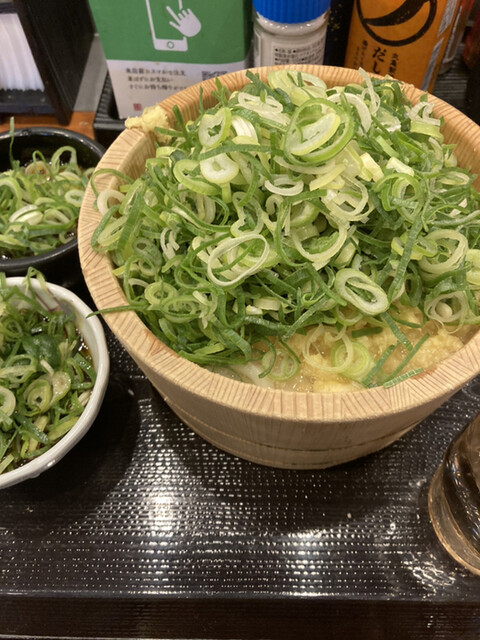 ネギ釜揚げうどん小290円』by 百獣王 : 丸亀製麺 尾張旭桜ヶ丘店 - 旭