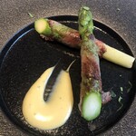 リストランティーノ ルベロ - アスパラガス　豚