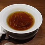 梅蘭 - 菊セットのスープ