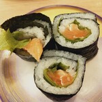 すし江戸 - サーモン巻
