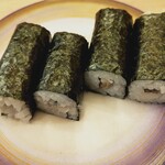 すし江戸 - シメサバ巻