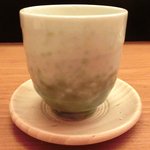 旨香 - 和牛炭火焼ランチコース 1000円 のとろろ茶碗蒸し