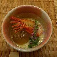 いそ田 - 蜀こしすり流し，鮑ゼリー寄せ・小倉，才巻き煮侵し・花穂