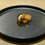 Il Lato - 目抜のロースト、トマトとアンチョビのソース。