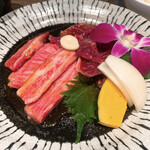 さんか亭 - 【2021年02月】カル・サガミックスランチ＠1,600円、メインアップ、肉旨そう(^^)/