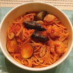 タパス＆タパス - 味は相変わらず美味しかった　海老と揚げ茄子の怒りん坊 大盛 1,200円（税込）