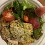 YAICHIRO - 鶏モモ肉のパンコ焼き