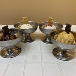 the Angie Ave. - ICE CREAM (ベルギーチョコ・焦がしバター塩キャラメル・ストロベリーマスカルポーネ・バニラビーンズ)