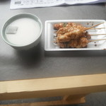 焼鳥日高 - 料理写真:焼鳥盛り合わせ・マッコリ