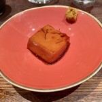 鳥茂 - すき焼きの豆腐だけ 山椒