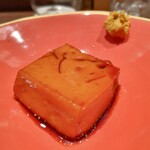 鳥茂 - すき焼きの豆腐だけ 山椒