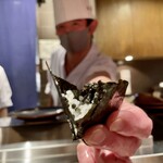 鳥茂 - キャビアおにぎり