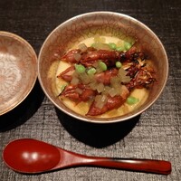 伯雲 - 蛍烏賊の茶碗蒸し