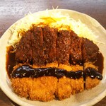 名古屋名物 みそかつ 矢場とん - わらじとんかつ　みそとソースの半々ｕｐ