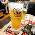 はま寿司 - 中生ビール