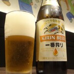 矢場とん - 中瓶ビール