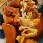 宇ち多゛ - ナンコツとレバ一本ずつお酢　です