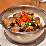 添好運 - スペアリブの蒸しご飯@680円