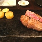 リュクス　タジマヤ - シェフお勧めのミディアムレアーでいただく！