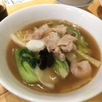 菜香 - (料理)五目野菜あんかけ湯麺