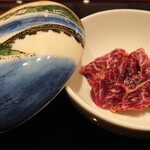 肉料理ふくなが - ハラミ刺し