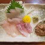 福鮨 - ◆「うまずらの刺身」 本日のお勧めメニューからチョイス！