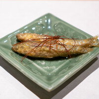 日本料理と日本酒 惠史 - もろこの南蛮漬け