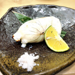 寿司大 - 河豚白子焼き