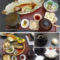 季節の魚と釜飯 魚信 - のどぐろの煮付け定食2,680円,“まごわやさしい”花かご御前味飯1,680円,魚信(愛知県岡崎市)食彩品館.jp撮影