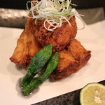 季節料理 よし野 - フグ唐揚げ