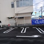 ゆで太郎 - かつて店舗があった所は取り壊され駐車場の一部になっています。