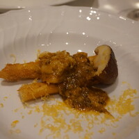 La Brianza - モツ煮込みフリット添え