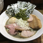 ラーメン屋ジョン - 特製濃厚煮干
            のり