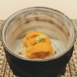 寿司と日本料理 銀座 一 - うに小丼