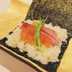 寿司と日本料理 銀座 一 - 手巻き