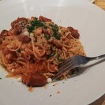 ボーノ - チョリソーのトマトソースパスタ