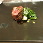 リストランテ カノフィーロ - フランス産仔羊鞍下肉のアロースト