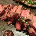 旨香 - 和牛炭火焼ランチコース 1000円 の和牛ハラミ炭火焼